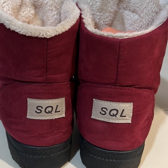 🍇SQL maroon winter boots🍇 - Picture 11 of 12